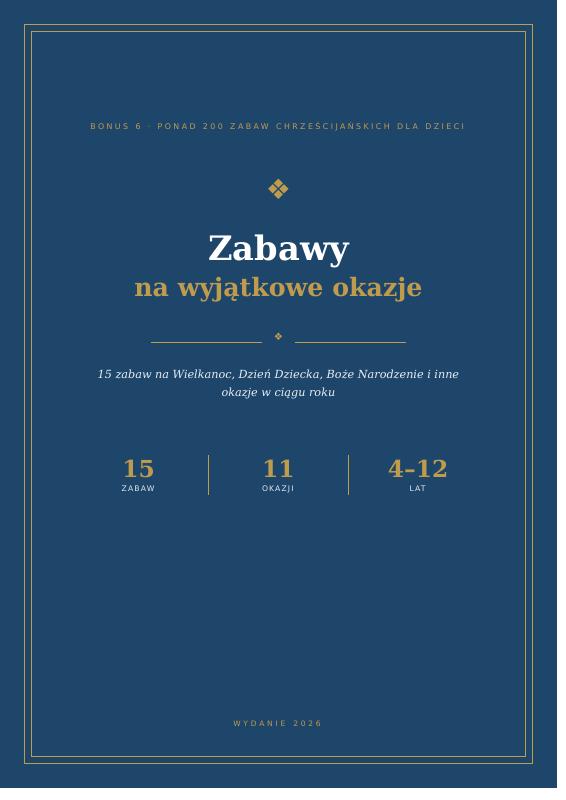 Okładka: Zabawy na wyjątkowe okazje