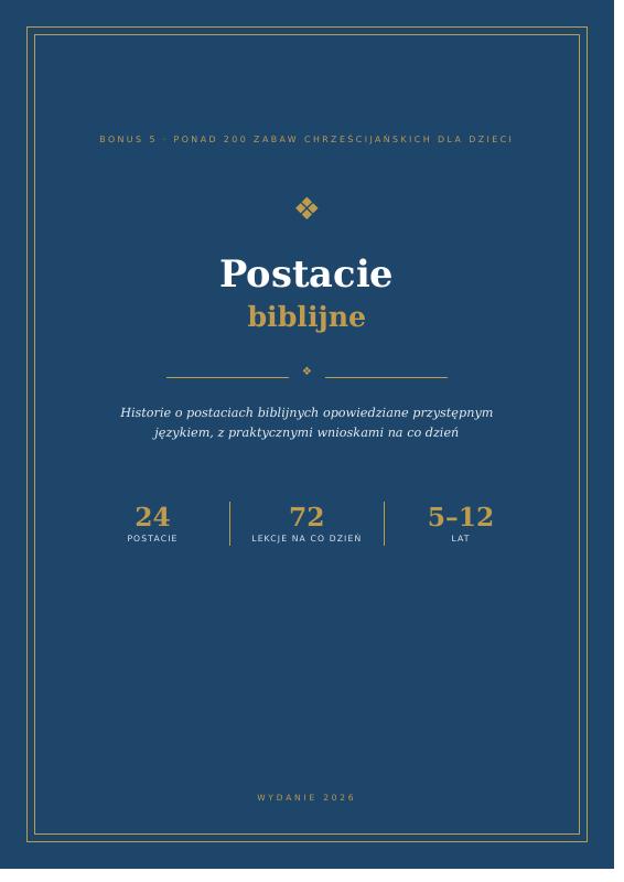 Okładka: Postacie biblijne